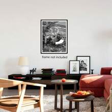 Juego de pósteres de arte de pared de moda, 1/3/6 unidades, en blanco y negro, glamorosos, de lujo y modernos con bola de espejos de champán, decoración de pared de lienzo para sala de estar y dormitorio (sin marco)