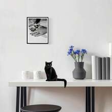 Juego de pósteres de arte de pared de moda, 1/3/6 unidades, en blanco y negro, glamorosos, de lujo y modernos con bola de espejos de champán, decoración de pared de lienzo para sala de estar y dormitorio (sin marco)