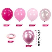 50 piezas de globos de látex metálicos cromados de 10 pulgadas en colores surtidos, aptos para bodas, cumpleaños, San Valentín, decoración de fiestas y Navidad