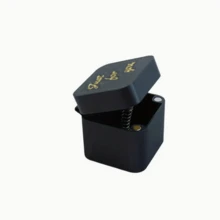 A Fun Vintage Faux Leather Organiser - Spoof Box With Middle Finger Gesture Inside! Gifts For Women - Multicolor - View 2