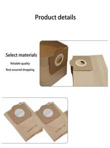 1/5/10pcs Karcher Vacuum Cleaner Replacement Filter Bags, Compatible With Models 6.959-130.0, A2204, WD3, WD3.300, MV3 - Multicolor - View 5