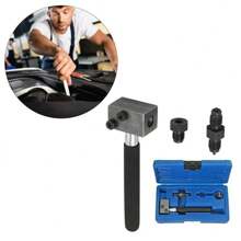 Professional Brake Pipe Flaring Tool 3/16" SAE Hand Held On Car Double Flare Kit - Multicolor - View 7