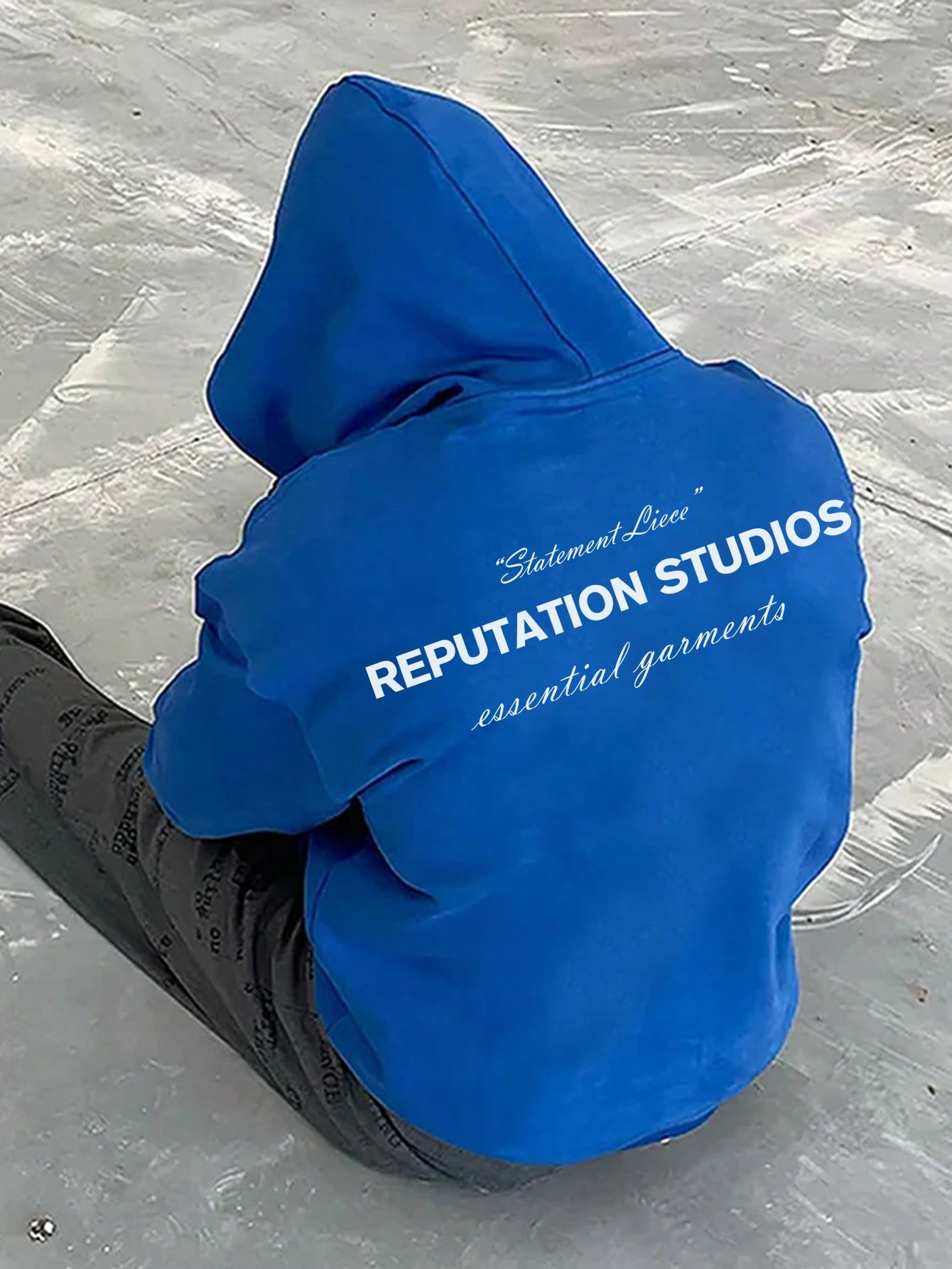 Men's Casual Letter & Car Graphic Drawstring Hoodie With Kangaroo Pocket, For Autumn