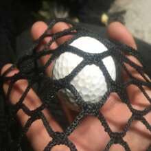 YUNRUX Siatka do ćwiczeń golfowych, pomoce do treningu golfowego, 3-metrowa siatka do jazdy golfowej, siatka do treningu na tee, sportowa siatka do treningu na tee 3x3m - Czarne - Zobacz 8