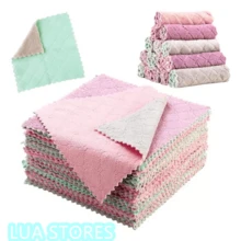 10pcs Absorbent Microfiber Kitchen Table Cloth Cleaning Cloth - Nhiều màu - Xem 4