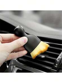 Car Cleaning Brush Suitable For Car Interior Details Brush, Cleaning And Maintenance Car Brush, Air Conditioning Vent Dust Soft Brush, Car Cleaning And Care Brush,Kitchen,Bathroom,Home,Household Supplies