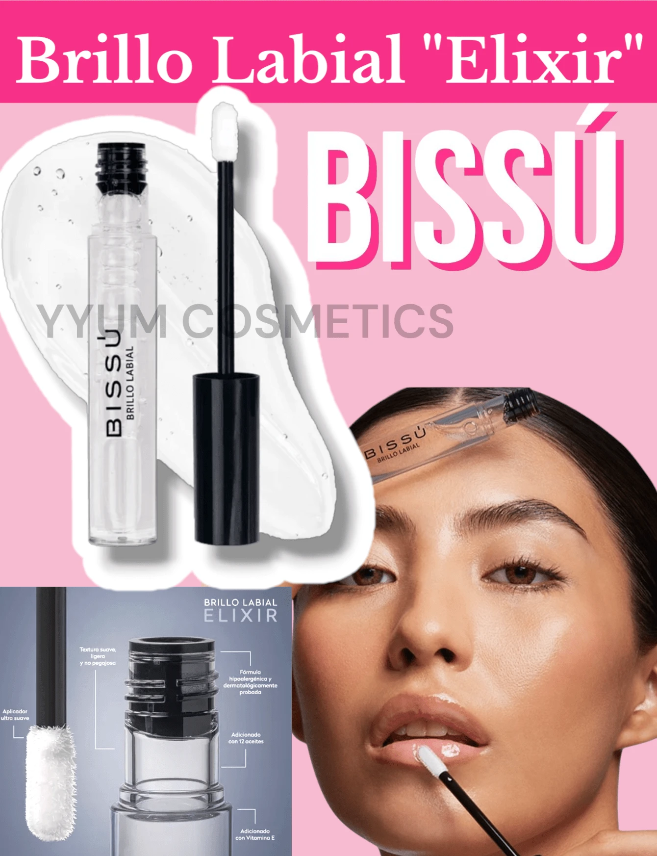 Bissu Lip Gloss New ORIGINAL - TONE "ELIXIR" - View 1