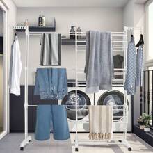 Telescopic Clothes Drying Racks - 75-142.5*64*170cm - View 6