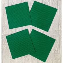 1pc Unisex Building Block Base Plate Compatible With Major Brick Brands, Size: 32*32 And Various Colors Available, Christmas/ Room Decoration,Chain Traingle Chess,Adult Blocks,Building Blocks Set - Multicolor - View 31