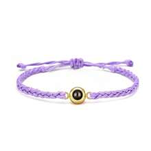 Pulseira Personalizada com Foto Customizada, Pulseira de Casal, Pulseira de Projeção de Foto Personalizada, Mesmo Estilo de Pulseira para Homens e Mulheres, Pulseira Artesanal, Presente de Natal para Namorada, Amigos, Esposa, Família - Multicolorido - Visão 24