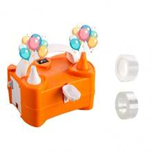 AOYI 1pc, Electric Balloon Pump, Portable Double Nozzle Electric Balloon Blower, Air Pump Balloon Inflator For Decoration Party Sports - EU C Type Plug(220-240V) - View 10