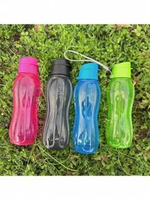 1 Peça, Garrafa de Água Esportiva de Plástico de Grande Capacidade, 900ml/30oz ou 600ml/20oz, Copo de Água com Cinto, Adequada para Fitness ao Ar Livre, Esportes e Viagens.