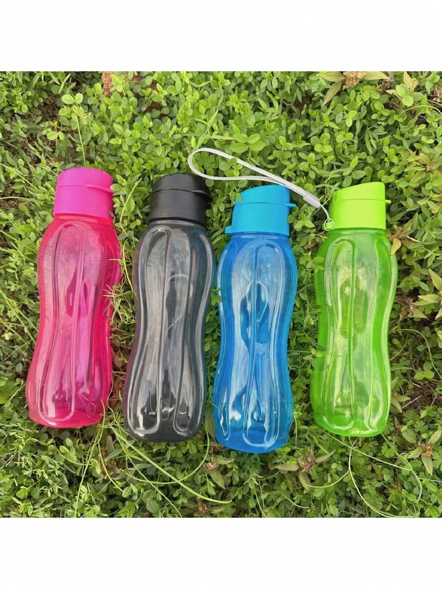1 Peça, Garrafa de Água Esportiva de Plástico de Grande Capacidade, 900ml/30oz ou 600ml/20oz, Copo de Água com Cinto, Adequada para Fitness ao Ar Livre, Esportes e Viagens.