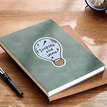 Stiker Vinyl Ide Bola Lampu "Inspire And Create" Berukuran 3 Inci – Ideal untuk Laptop, Botol Minum, Jurnal, dan Ruang Kreatif | Sempurna untuk Seniman, Inovator, dan Pecinta Motivasi | Hadiah Luar Biasa untuk Teman, Para Kreatif, dan Pelajar | Stiker yang Membangkitkan Semangat dan Artistik untuk Inspirasi Harian - 3 inci/7.62cm - View 5