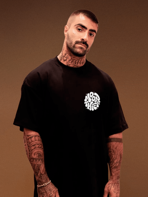 Camiseta Oversized Masculina Moon Thief