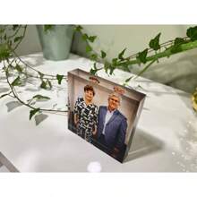 Bloque de acrílico personalizado con foto - Impresión de acrílico transparente personalizada, regalo de aniversario, mejor regalo para decoración del hogar