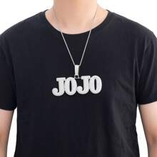 Custom Weld Personalized Big Numbers Letters Name Pendants Necklaces For Men Hip Hop Bling Iced Out CZ Rapper Street Jewelry, Silver, Stylish, Colorful, Vintage, Unisex, Hipster, Simple, Casual, Custom, Personalized, Unique, Ideal Gifts For Him, Ideal Gifts For Her, Her, Boyfriend, Girlfriend, Dad, Mom, Family, Friends, For Anniversaries, For Birthdays, For Graduation, For Prom, For Party, Jewelry Women