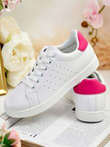 Royalfashion Women's Leather Sports Shoes Ebomma - Pink - View 5