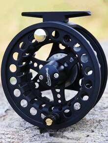 SOUGAYILANG Portable & Durable Aluminum Fly Fishing Reel - Perfect For Offshore, Bass, Trout