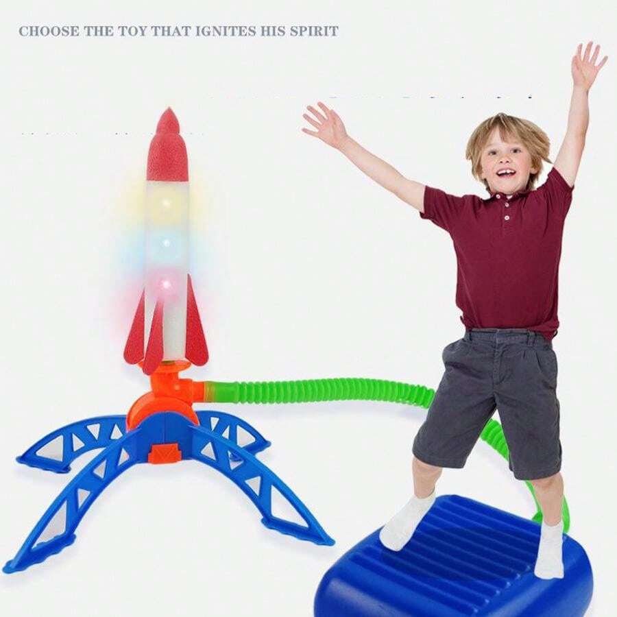Kit Lanzador De Cohetes De Agua - Divertido Y Educativo Para Niños (incluye Bomba)