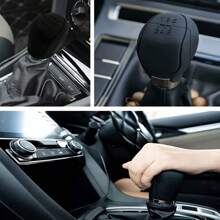 1 件通用硅胶换挡旋钮套，适用于汽车变速变速箱防尘罩，硅胶换挡旋钮盖，防滑，保护套，适用于汽车手动变速箱变速杆配件，汽车礼品