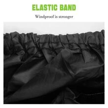212*79*71 Inch Universal Fit All-Weather SUV Car Cover - Waterproof, Breathable, UV, Snow, Wind Protection - Durable, Full Exterior Coverage For SUV Automobiles - Black - View 3