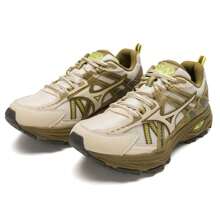 Mizuno Unisex RACER TRAIL Sneakers, Retro Casual Mesh Running Shoes - Light Apricot/mud Brown - View 3