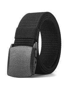 3/2/1pc New Men's Casual Nylon Belt Tactical Quick Release Buckle Outdoor Training Pants Belt Workwear Belt Summer, School