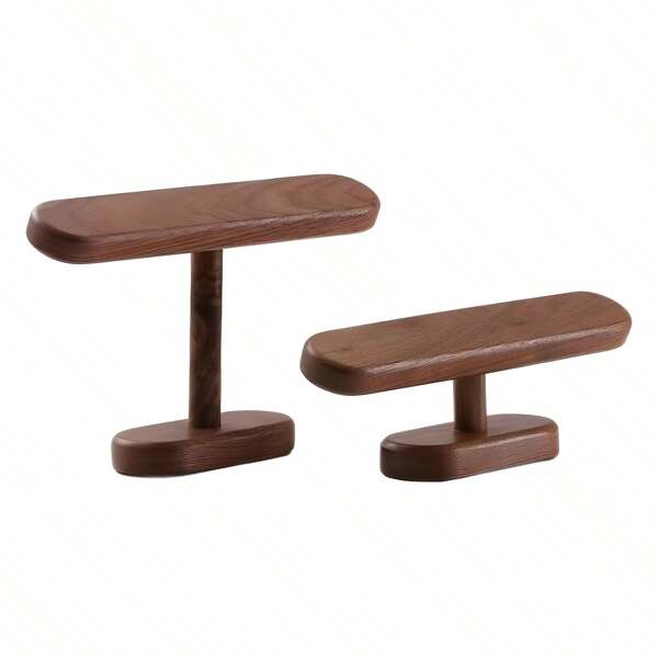 1 pieza Soporte multifuncional para exhibición de relojes, soporte de madera para relojes, decoración creativa y organizador para relojes, pulseras, collares, regalo para mujeres para volver a la escuela