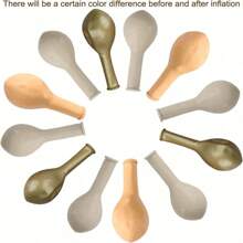 50 piezas de globos de látex metálicos cromados de 10 pulgadas en colores surtidos, aptos para bodas, cumpleaños, San Valentín, decoración de fiestas y Navidad