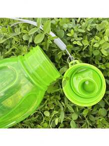 1 Peça, Garrafa de Água Esportiva de Plástico de Grande Capacidade, 900ml/30oz ou 600ml/20oz, Copo de Água com Cinto, Adequada para Fitness ao Ar Livre, Esportes e Viagens.