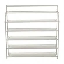 5/6 Tiers Bamboo Foldable Shoe Rack Footwear Storage Organizer Stand Books Shelf - 5 Tiers - 75cm Hight - Foldable - View 7