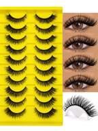 Falsche Wimpern & Kleber Sets