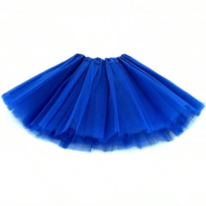Classic Elastic 3-Layer Tulle Skirt For Women, Teens, Adults Fall Clothes For Women