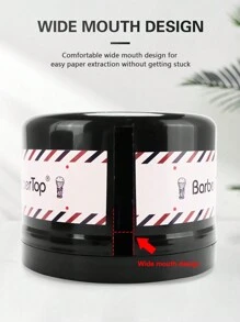 Neck Strip Dispenser Neck Roll Paper Box Hygienic Barber Neck Strip Paper Collar Tape Roll Holder Container With Suction Base, Hair Tools, Hair Products And Accessories For Barber Salon Beauty Back To School, Travel Holiday Essentials, Hair Accessories For Women, Slick Back Brush, Barber Accessories, Hair Dryer, Hair, Barber, Hair Tools, Hair Products, Hair Dryer, Hair Brush, Hairdressing Equipment, Hairstyle, Hairdressing, Hair, Hair Products, Hair Tools, Hair Stuff, Barber, Barber Accessories, Barbershop, Hairdressing Equipment