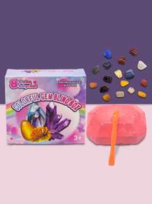 Children's Archaeology Digging For Gems DIY Manual Digging For Treasure Fossils For Boys And Girls Heart Box Puzzle Handmade Toys Puzzle Toys Creative Toys Holiday Gifts Carnival