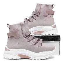 Women's Shoes Casual Shoes Trainers Breathable Lightweight Comfortable Work Shoes Trainers Outdoor Walking Slip On Sneakers