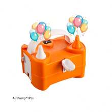 AOYI 1pc, Electric Balloon Pump, Portable Double Nozzle Electric Balloon Blower, Air Pump Balloon Inflator For Decoration Party Sports - EU C Type Plug(220-240V) - View 9