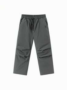Balabala Boys Pants, Winter Long Pants For 2024 - Medium Gray - View 1