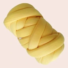 250G/Pieza Hilo súper grueso y voluminoso para tejer y ganchillo a mano, hilo de algodón suave y voluminoso para hacer mantas artesanalmente - Multicolor - Ver 15