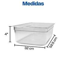 RHINO Polycarbonate Insert, Full Size, Height 4 Inches, INPOE-4 - White - View 6