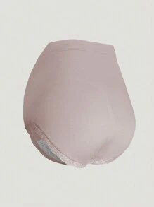 3 件装尼龙孕妇内衣高腰蕾丝内裤孕妇 - 彩色 - 查看 11