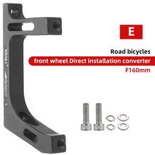 Adaptador de montaje directo de freno de disco para bicicleta de carretera, adaptador de freno de 140 mm, montaje delantero y trasero de 160 mm - Multicolor - Ver 9