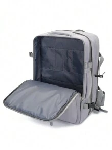 Classic Travel Backpack, Men's Business Backpack, Student Backpack, Expandable, USB Port, Storage Pocket, Large Capacity Laptop Waterproof Fashion Backpack - View 9