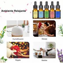 100% Natural 9 Essential Oils Kit For Diffuser And Spa