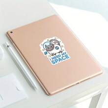 Car-5313: "Miếng dán vinyl hình phi hành gia mèo I Need My Space – Hoàn hảo cho máy tính xách tay, bình nước, nhật ký và không gian của người yêu mèo | Tuyệt vời cho người hâm mộ phi hành gia, người yêu mèo và người đam mê khoa học viễn tưởng | Món quà lý tưởng cho bạn bè, người nuôi mèo và người đam mê không gian | Miếng dán dễ thương và kỳ quặc cho đồ trang trí theo chủ đề không gian và mèo" - 3inch/7,62cm - Xem 6