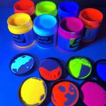 1 peça 300ml Tinta Fluorescente/Tinta Brilha no Escuro Neon Luminosa Arte de Parede Pintura Grafite Acrílica Revestimento Impermeável, Volta às Aulas, Material Escolar
