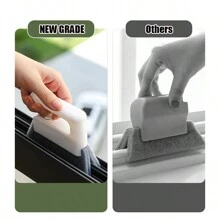 2pcs Multi-Function Gap Cleaning Brushes, Handheld Gap Brushes, Door & Window Track Gap Cleaning Brushes, Household Dusting Brushes, Kitchen & Bathroom Cleaning Tools - Christmas Home Gift - Multicolor - View 7