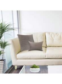 Kit 1 Cushion Cover 50x50cm And 1 Cover 30x50cm Santorini Nude - Màu be - Xem 2