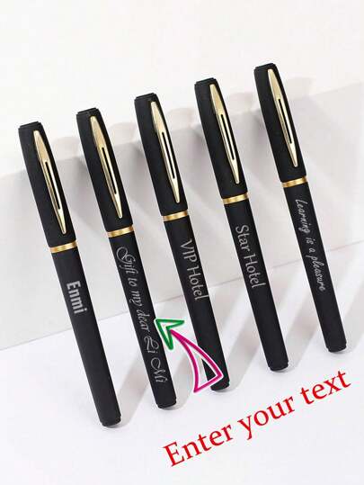 1pc/6pcs/10pcs/20pcs Customizable Large Capacity Matte Barrel Ballpoint Pen Gift Pen, School Prize, Mall Gift, Hotel Amenity, Catering Gift And Other Customized Advertising Gift Ballpoint Pen Back To School Reusable For Women/Men Ideal Gifts For Him, Ideal Gifts For Her, Boyfriend, Girlfriend, Family, Friends, Ren, Students, Workers, Clients For Father's Day, For Anniversaries, For Graduation, For Weddings, For Business/Work/Office,Multi-Functional,Ornamental,Reusable,Modern,Colorful,Cute,Vintage,Cartoon,Kawaii,Custom,Personalized,Unique,Customized,Workers,Clients,Students,For Business/Work/Office,For School,School Supplies,Back To School,For Office,For School,For Classroom,For Teacher Gifts,For University,For Colleague,For Dorm Rooms,For Teacher,For Boys And Girls,For Teenagers,Junior High School Students,Middle School Students,High School Senior High School Students,College Students,University Students,Freshman,Sophomore,Underclassmen,Desert Fall Cozy,Office Decor